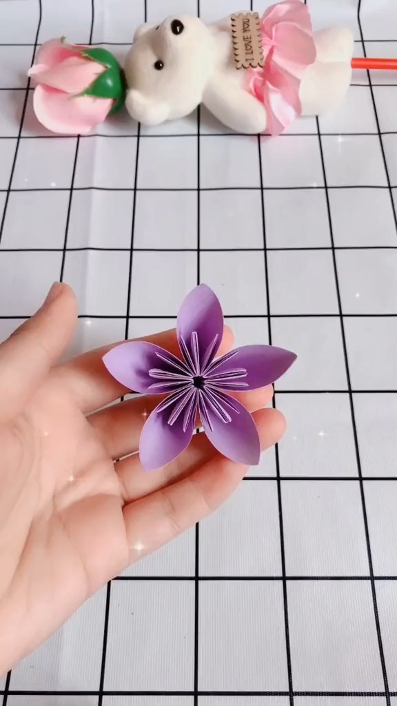 手工制作#樱花,其实超级简单的!