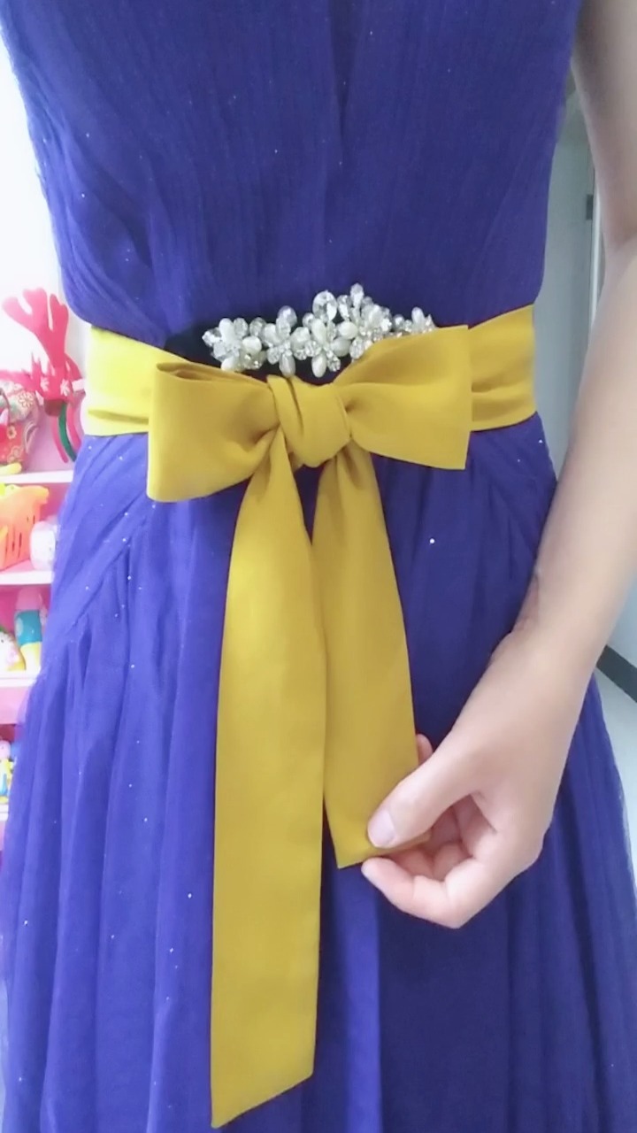 礼服这样打蝴蝶结有型