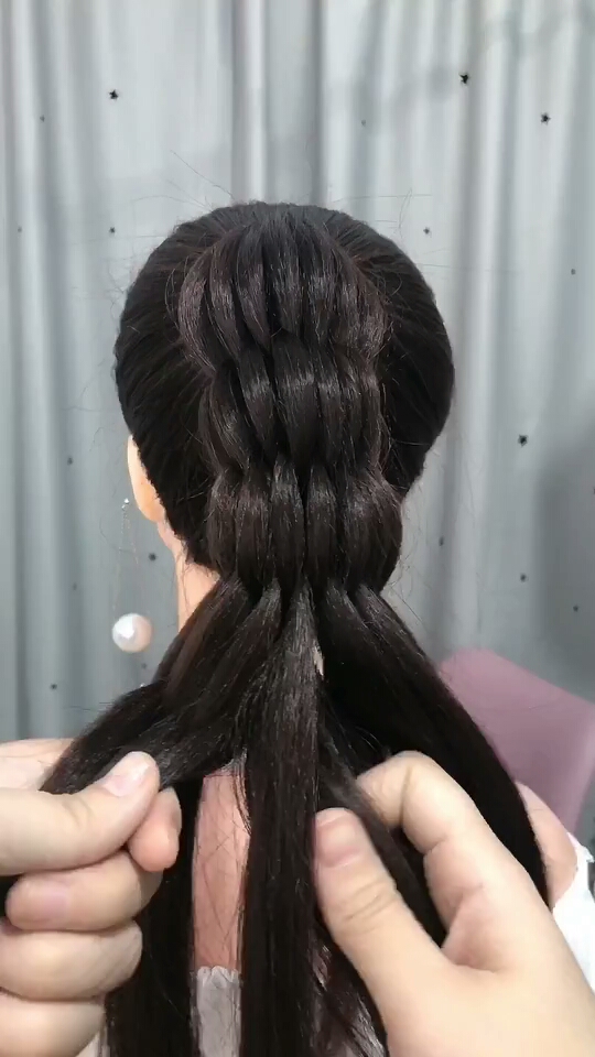 郊游踏青#灯笼发型