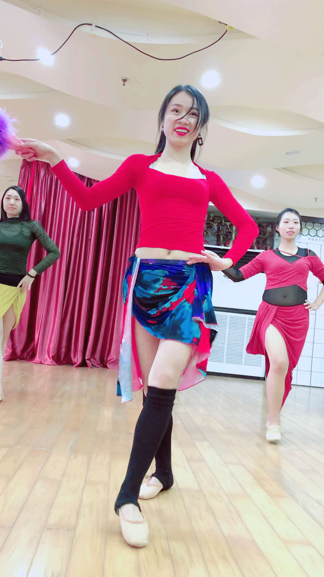 不如跳舞#认真的肚皮舞老师