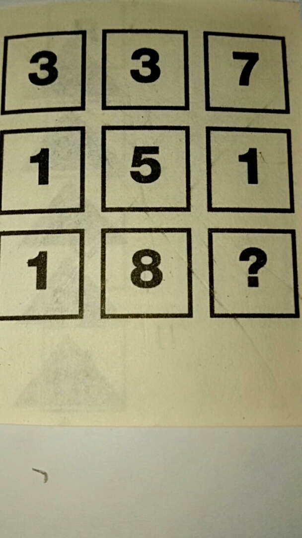 在问号处填写合适的数字