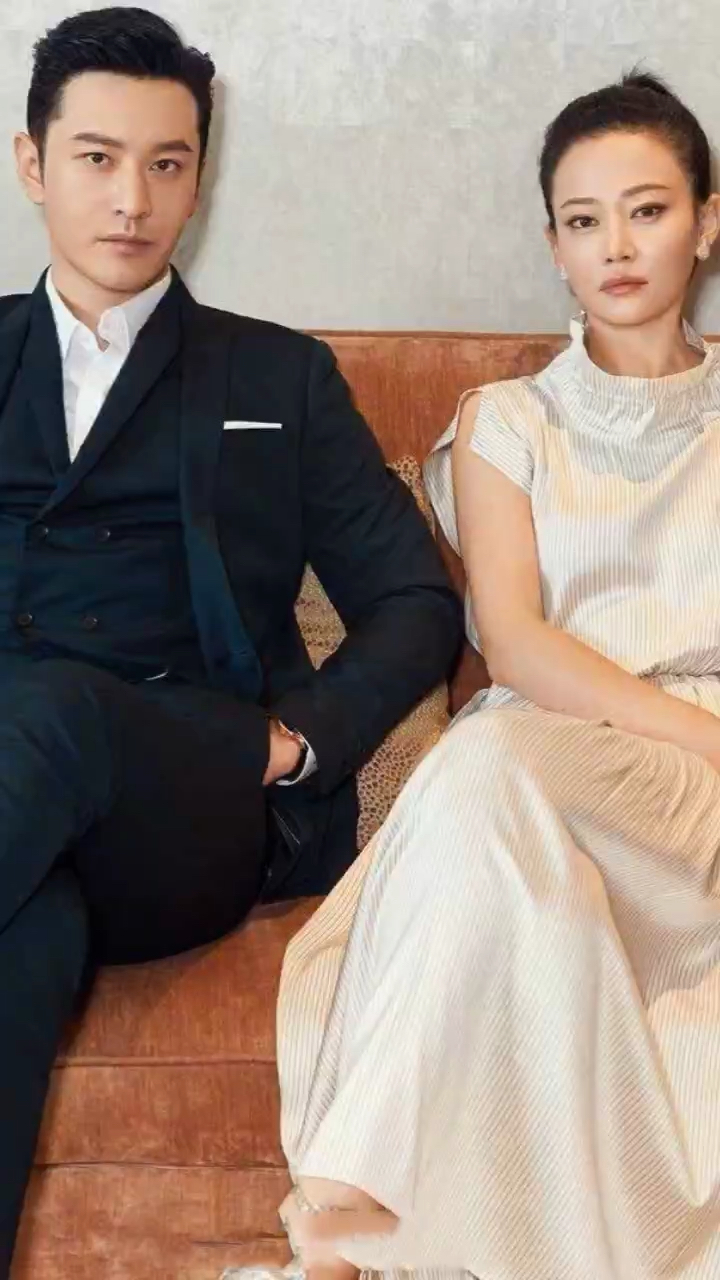 大佬来了#谭卓/黄晓明 《烈火英雄》在片中饰演夫妻的两人,拍摄的这