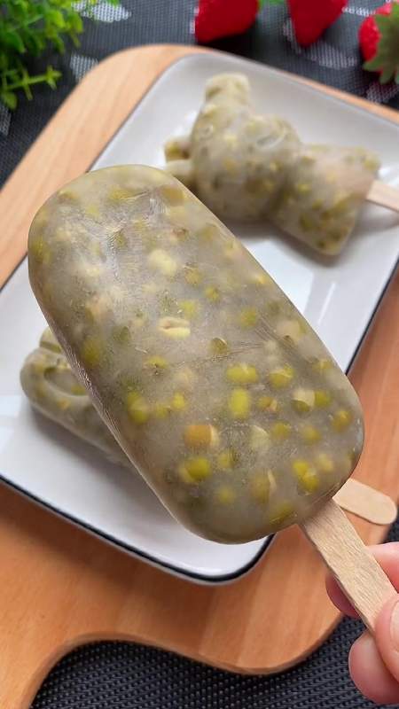 小时候吃的绿豆冰棍做法原来这么简单