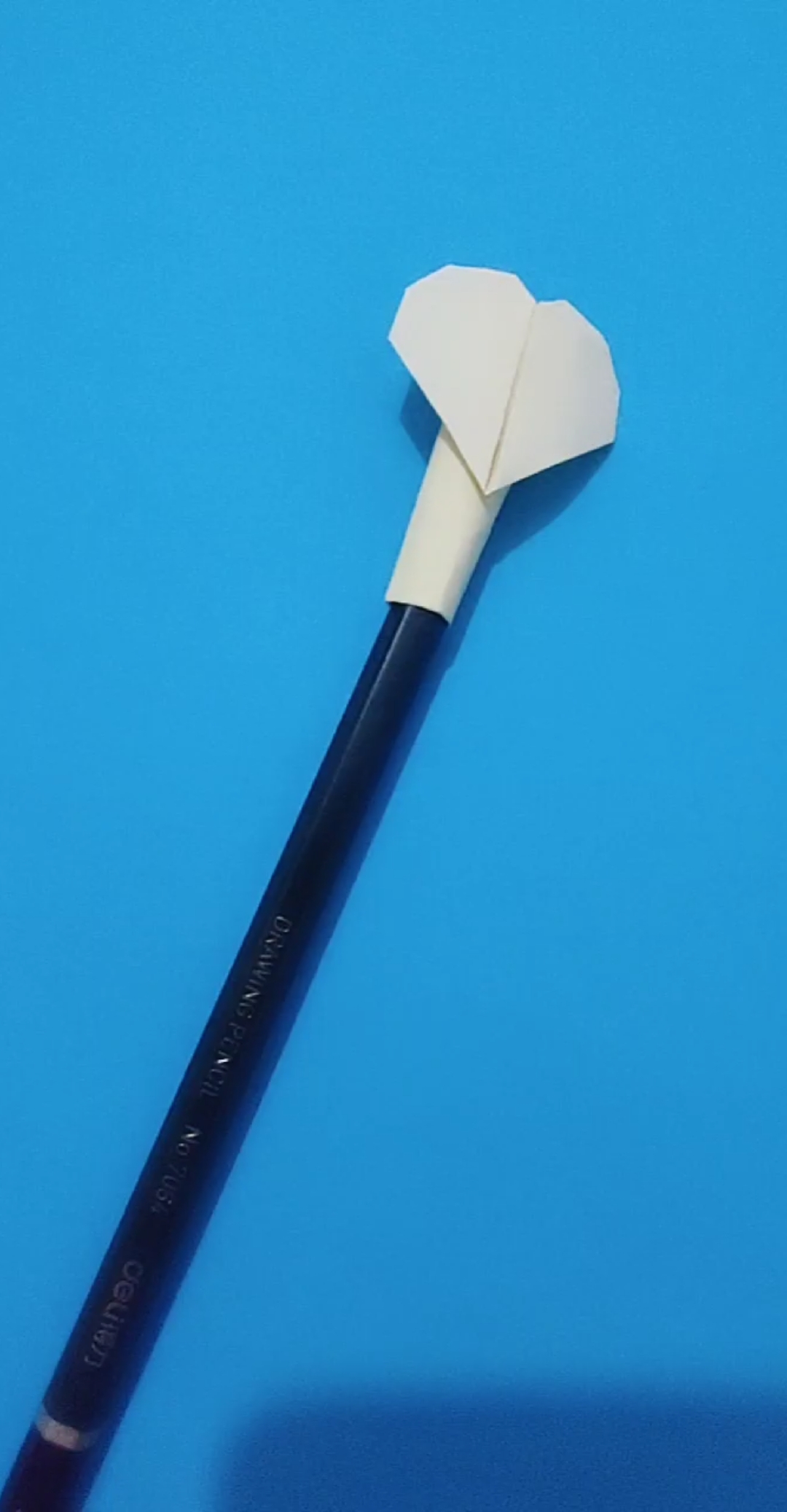 爱心笔帽#折纸作品展示