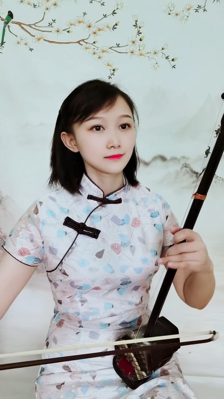 迷惑行为大赏#美女二胡拉奏新版《茉莉花》,大家能否指出区别于以往