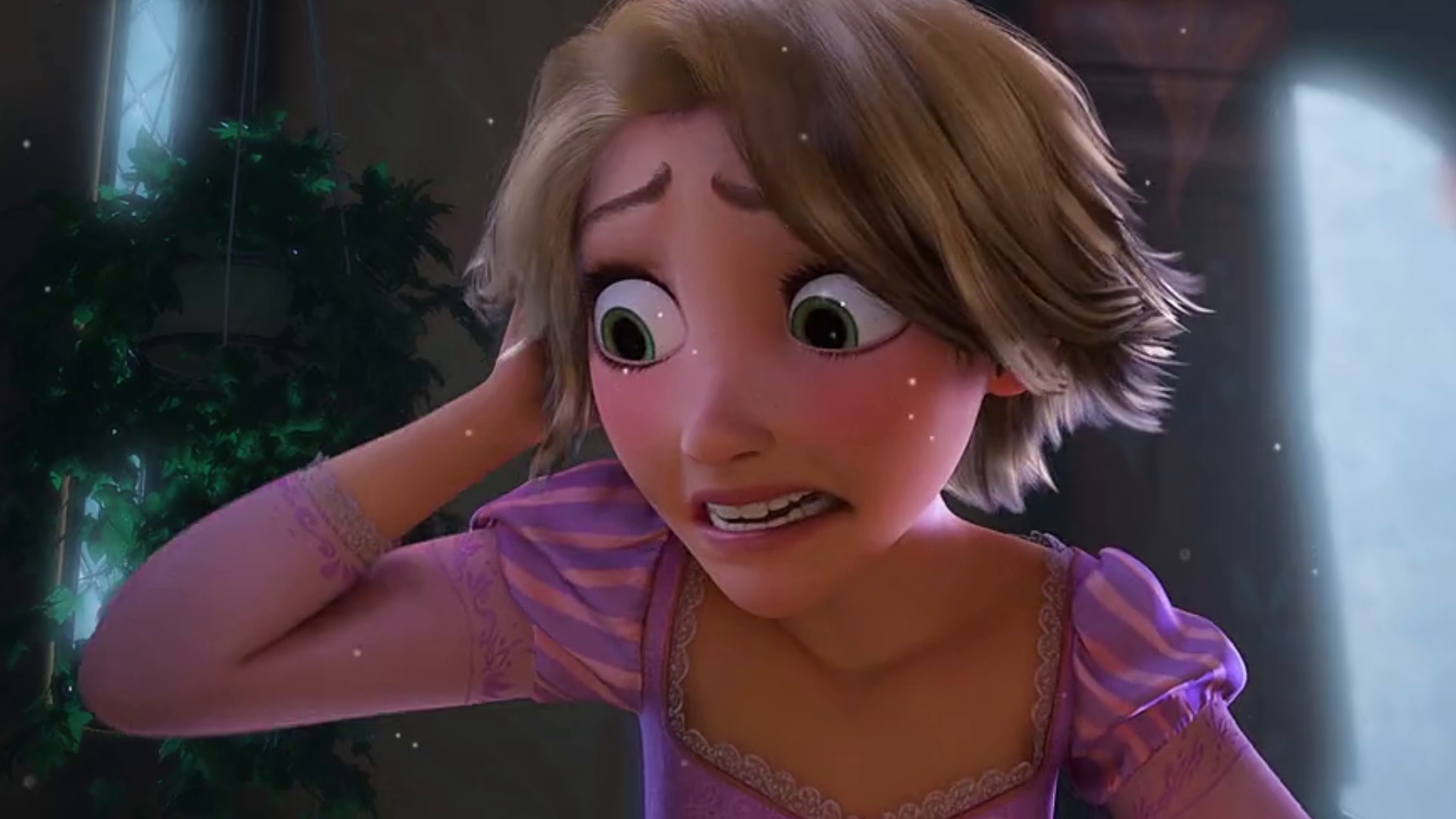 女巫只是想要一缕头发而已#魔发奇缘#动漫