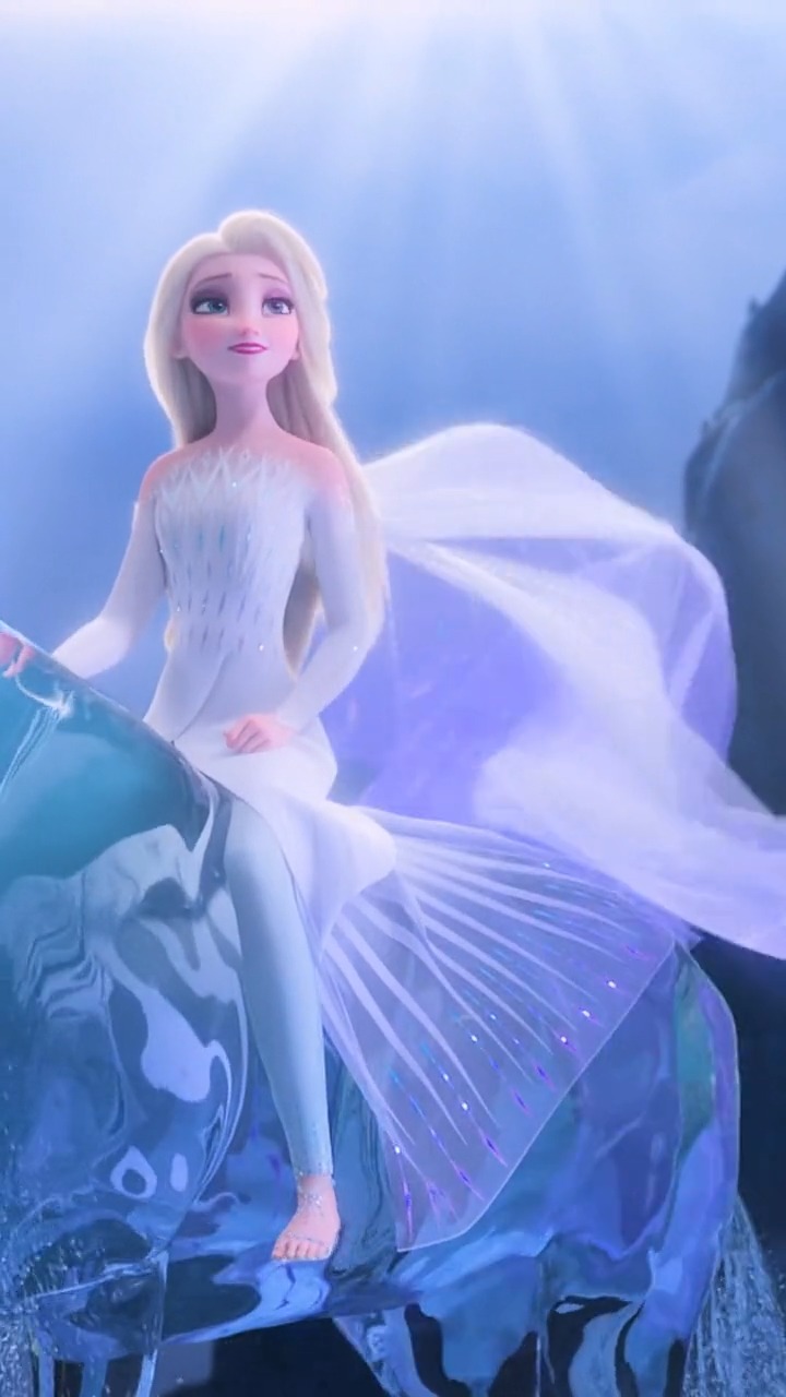 冰雪奇缘超美的艾莎不需要王子的公主迪士尼动漫全屏视频动漫高清6