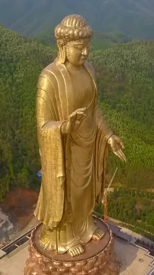 世界上最大的佛像,位于河南的中原大佛,真的是太壮观