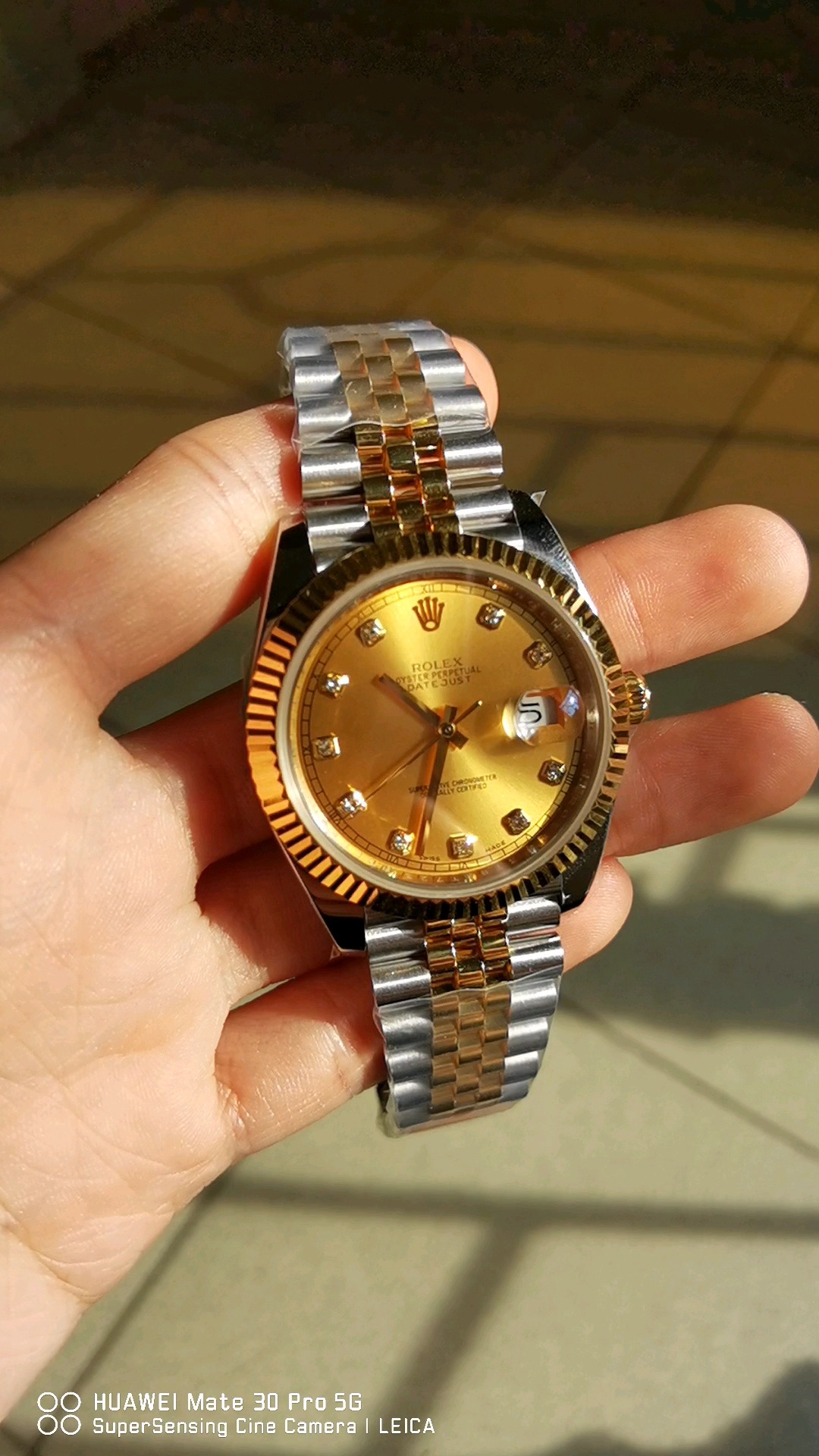 劳力士日志18k黄金版搭配3235机芯