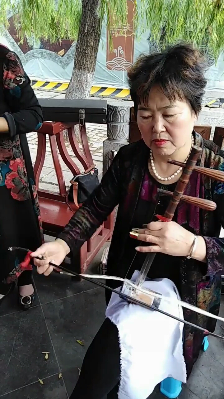 软弓京胡,阿姨真棒