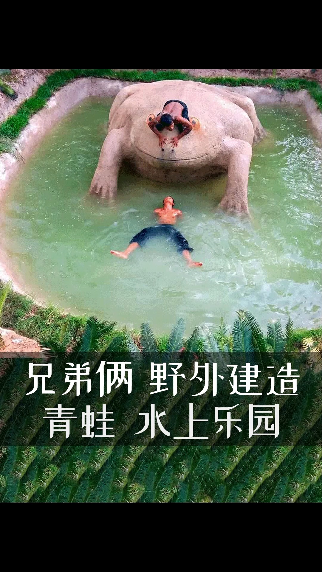 好看电影夏天兄弟俩在野外建造青蛙水上乐园