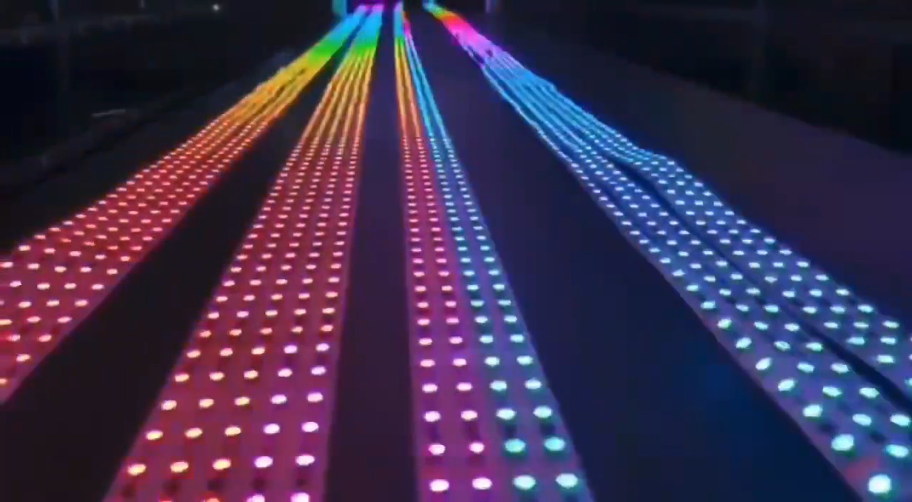led幻彩灯带,跑马灯带,madrix(麦爵士)软件电脑联机控制,led智能像素