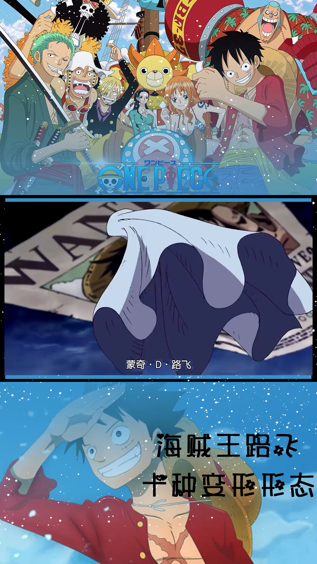 动漫#海贼王爆炸头路飞
