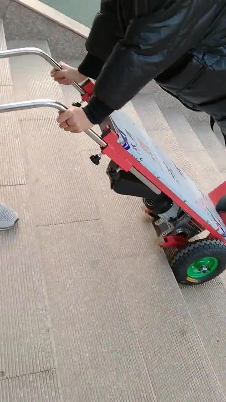 牛人发明的爬楼梯神器,太实用了,能申请专利了!