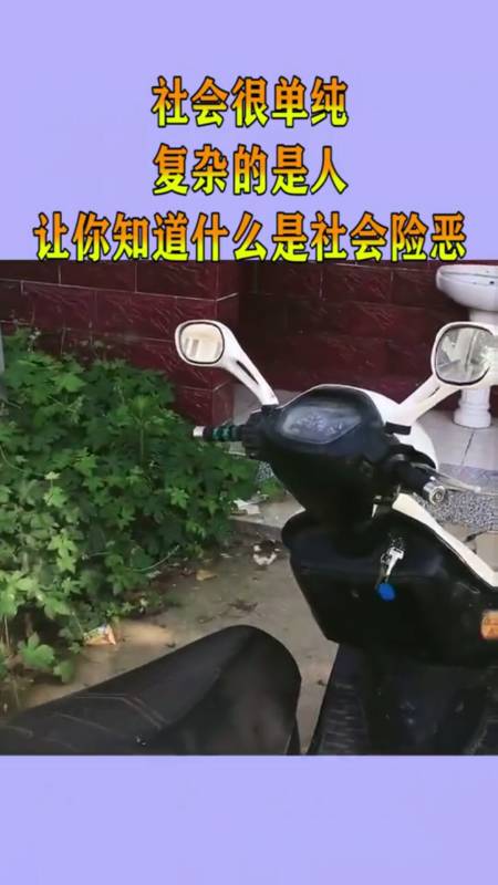 社会很单纯复杂的是人让你知道什么是社会险恶