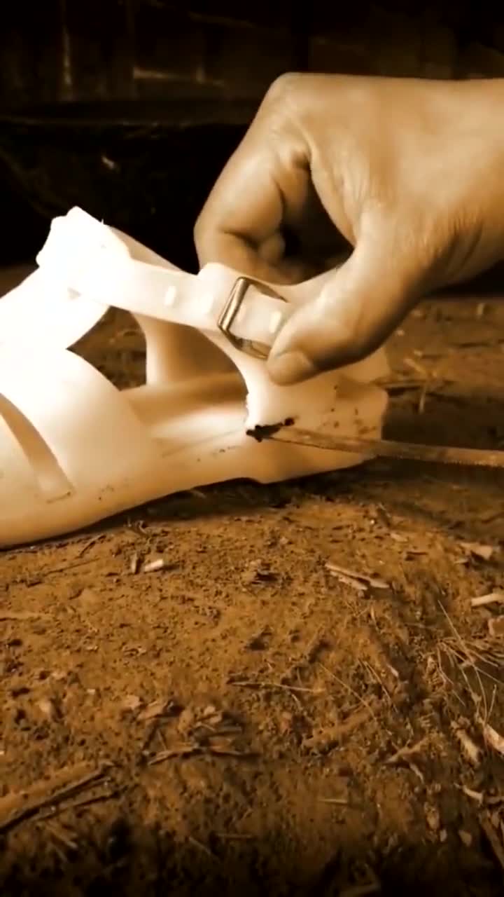 小时候,夏天的凉鞋粘了又粘,你这样穿过吗-度小视