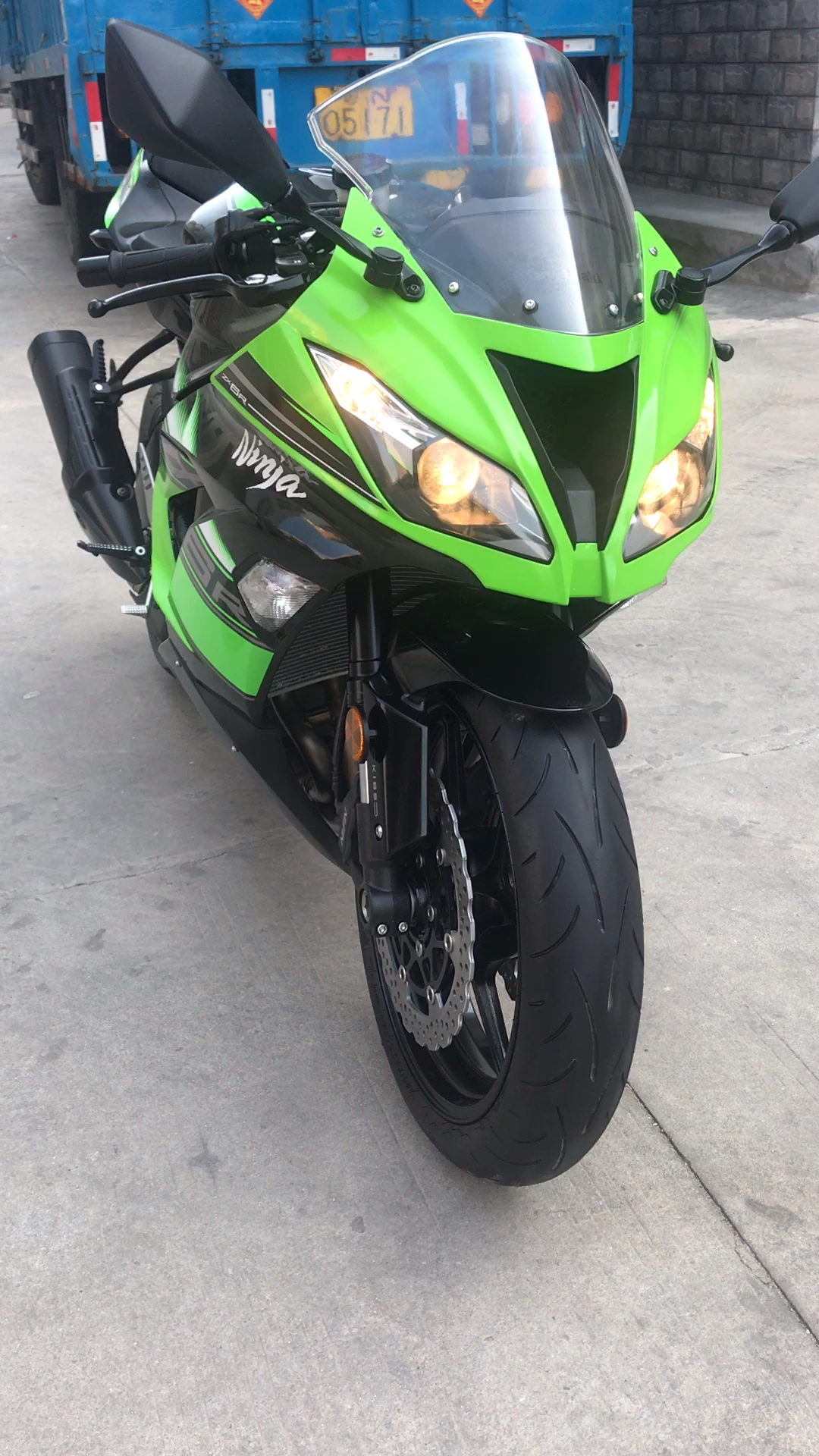 我要上热门#川崎zx-6r