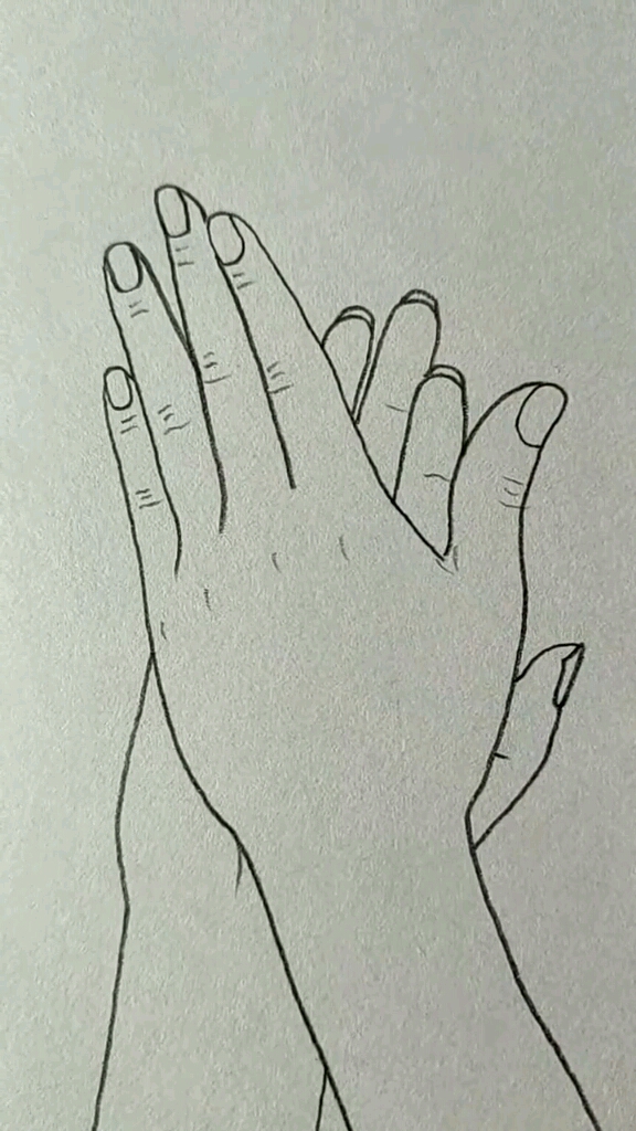 想看手怎么画的可爱快戳这里