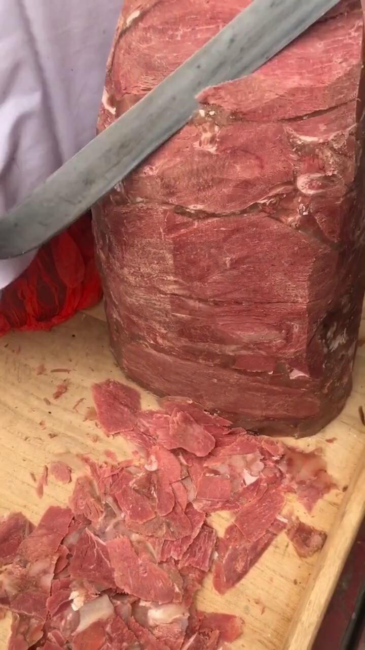 小车牛肉,清真风味!