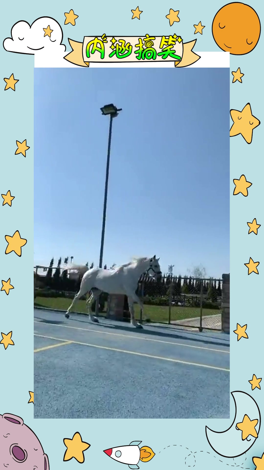 我要上热门#这才是真的马刹拉地,就是有点费马蹄子!