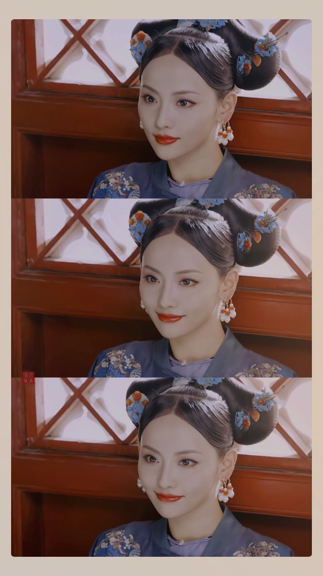 当初看到《如懿传》中张嘉倪的造型,真的有被惊艳到!太好看了.