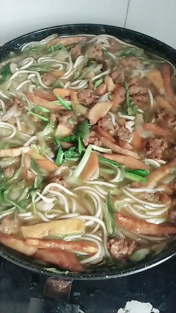 甘肃天水甘谷人的烩菜