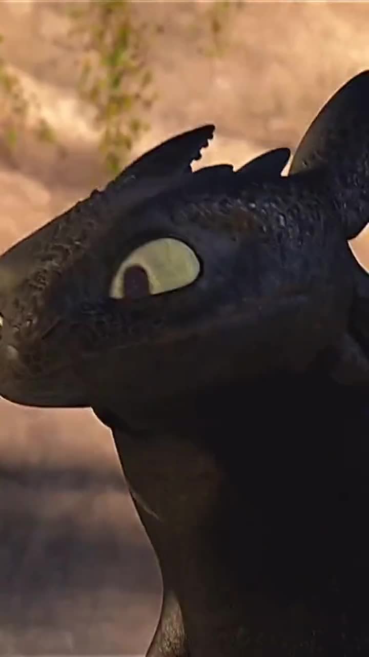 驯龙高手里的无牙仔,想知道没有牙的它,是怎么吃鱼的