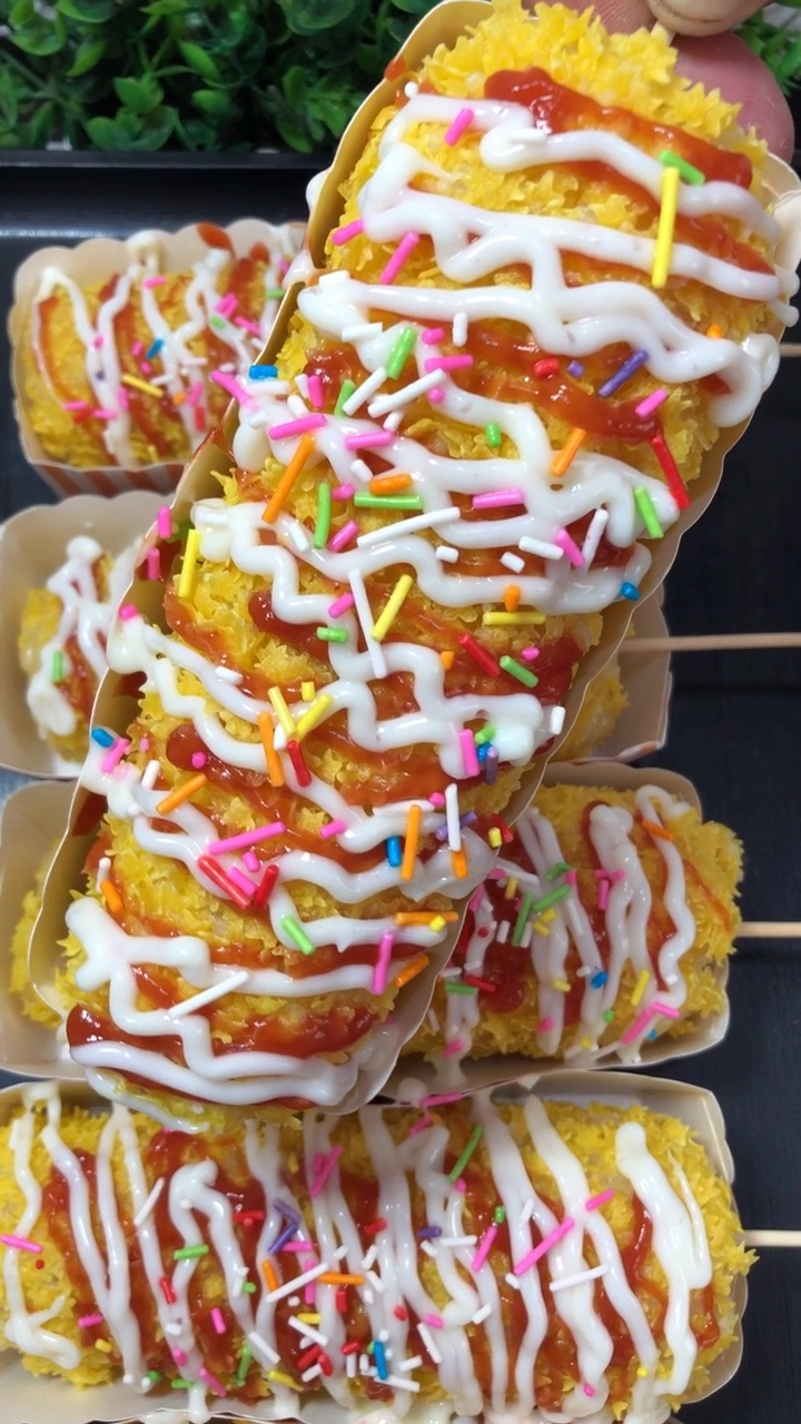 脆皮玉米教程喜欢双击评论谢谢支持.