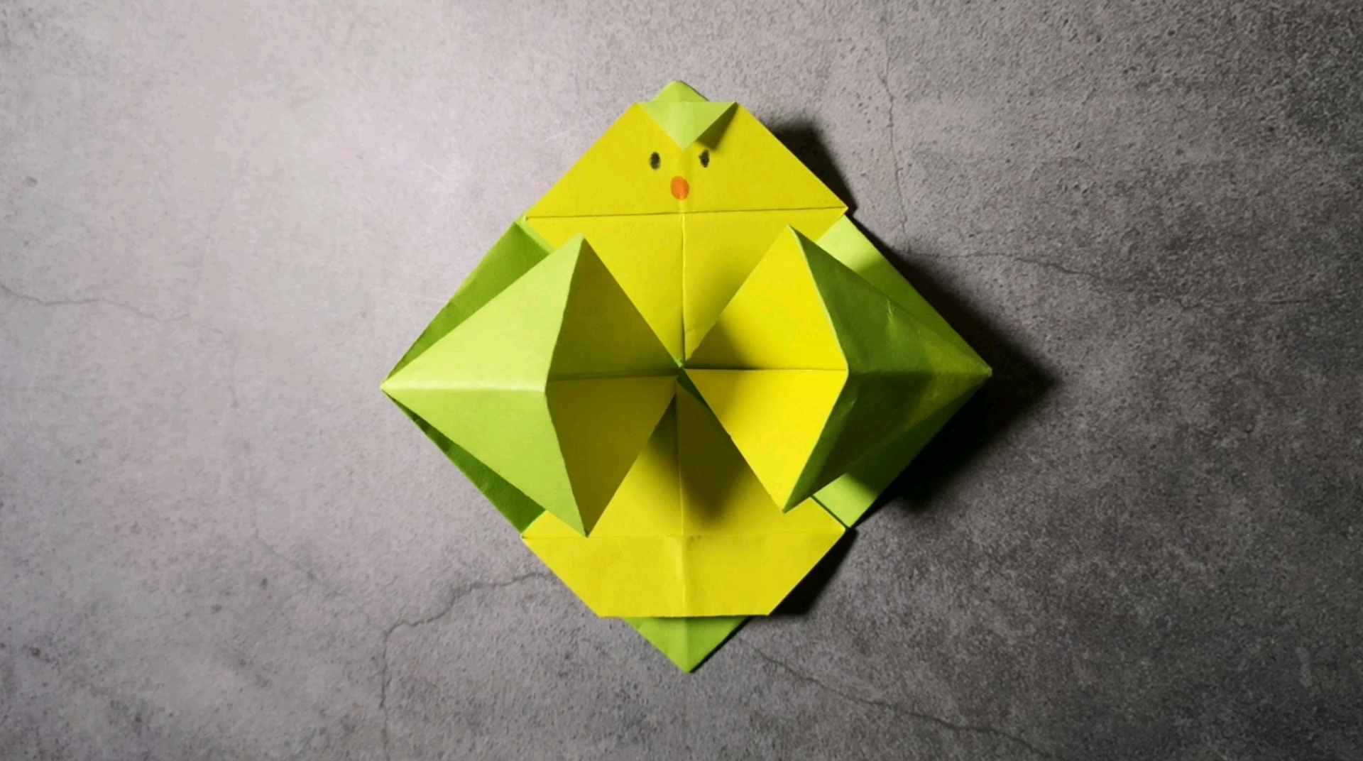 我要上热门#会鼓掌的小怪兽折纸