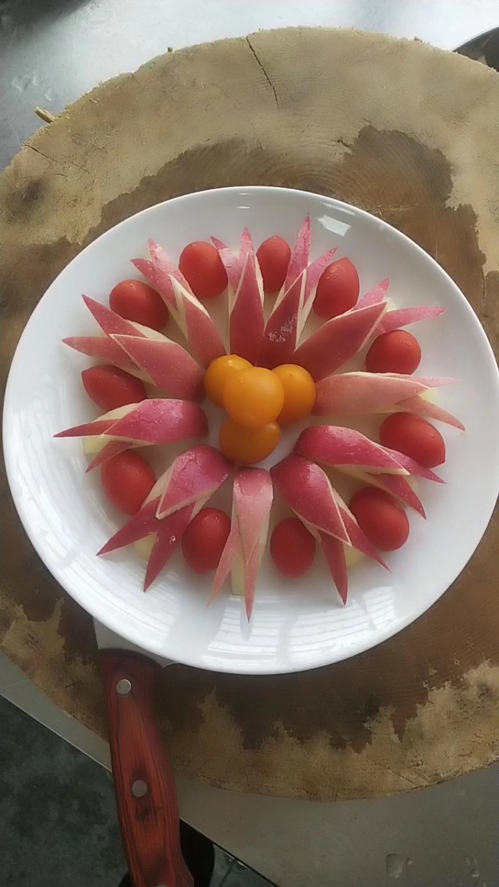 夏天就要吃水果#苹果切法1