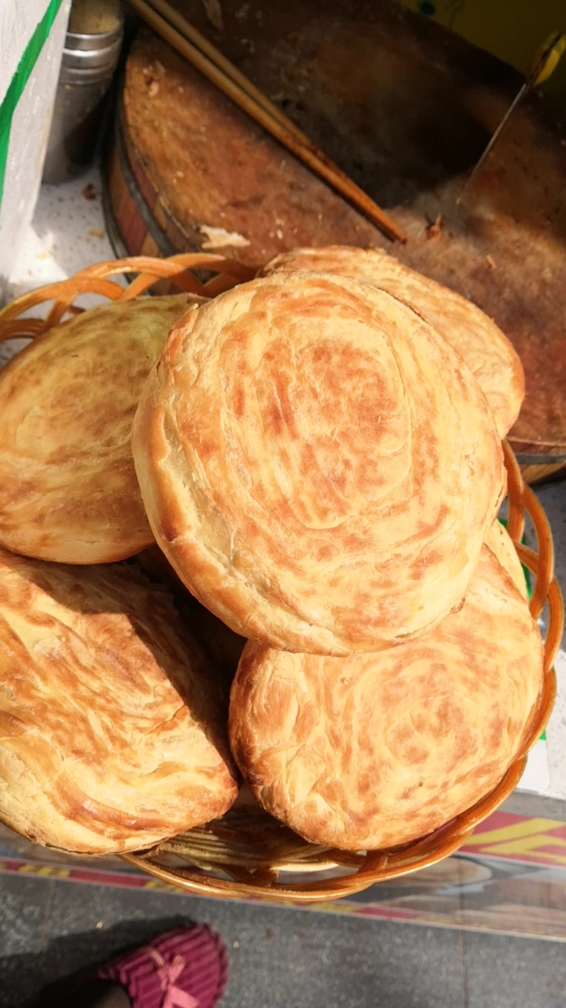 夏日亲子时光#中国老面黄金酥烧饼