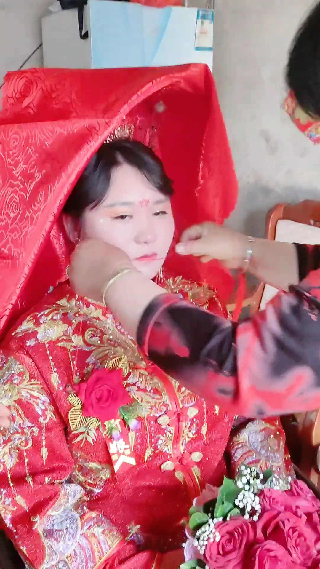 新娘开脸鲁西南婚嫁风俗