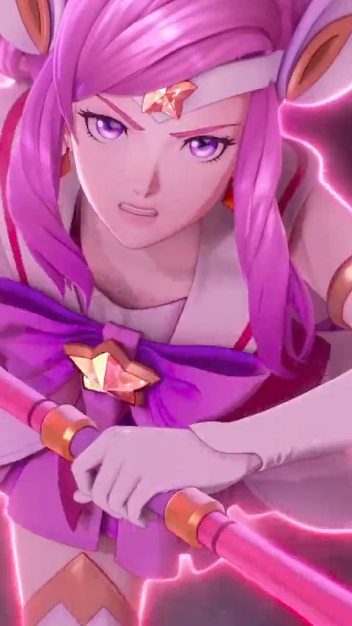 魔法少女拉克丝这个皮肤好好看