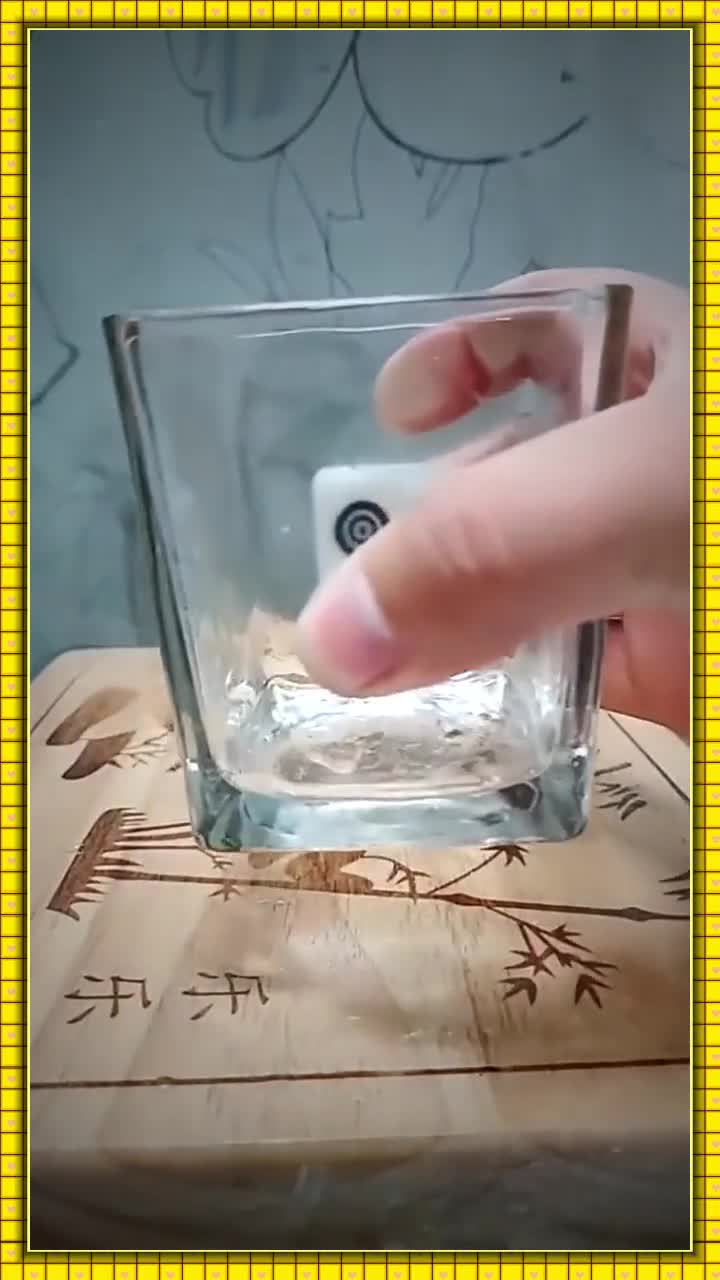 麻将瞬间穿透玻璃杯没有任何的机关有谁知道诀窍所在