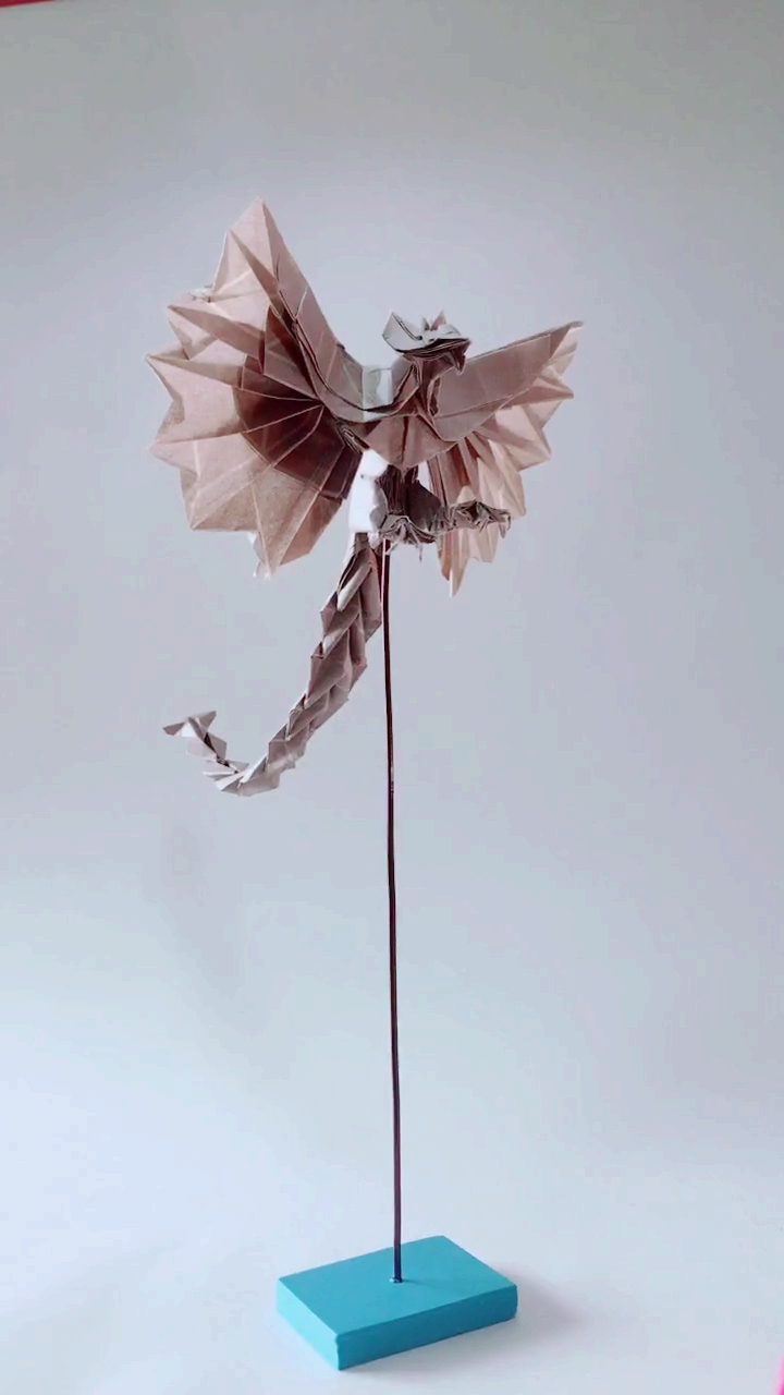 超复杂《火凤凰》折纸