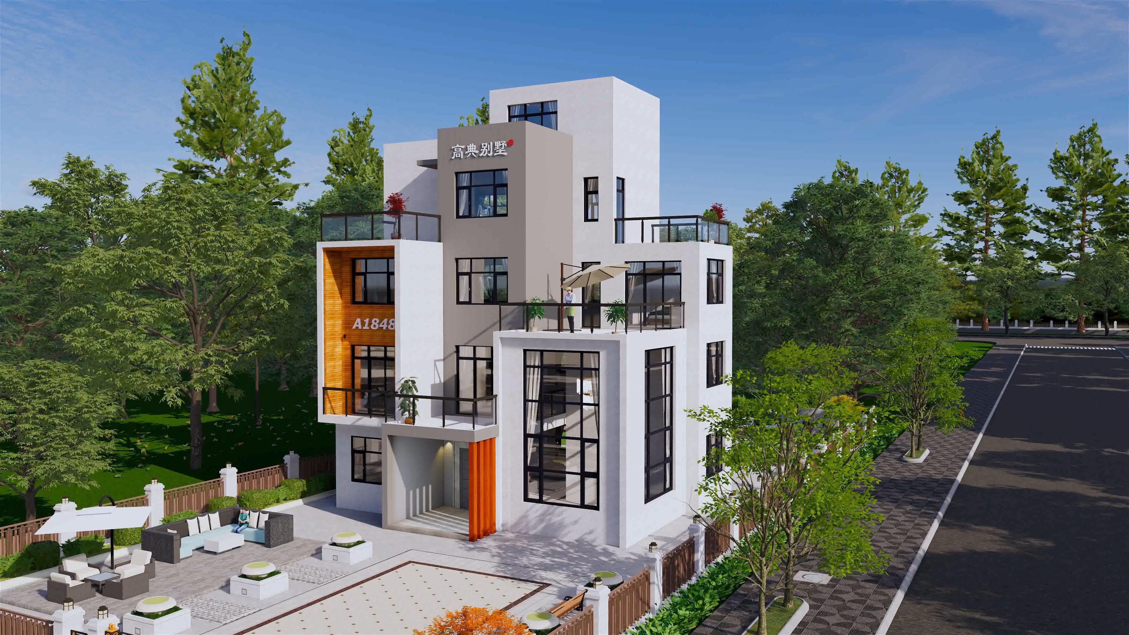 最新农村平顶设计图,现代风格果然不一样!