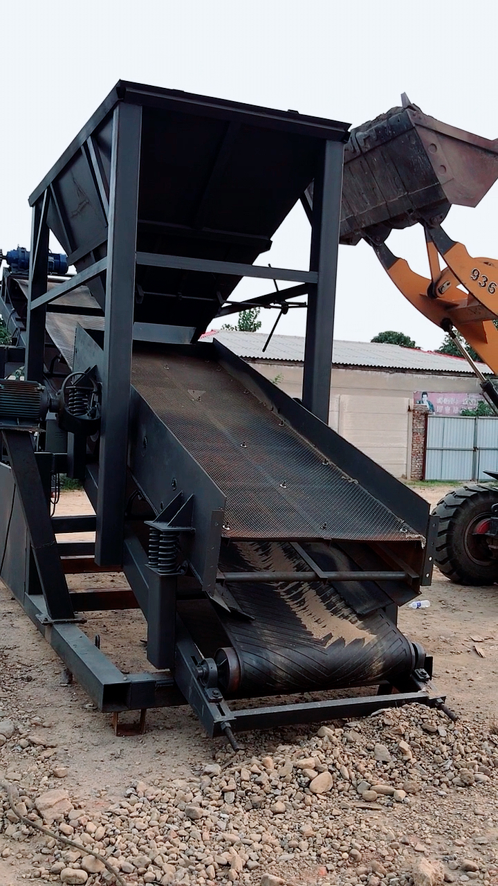 震动筛沙机#筛沙机震动筛