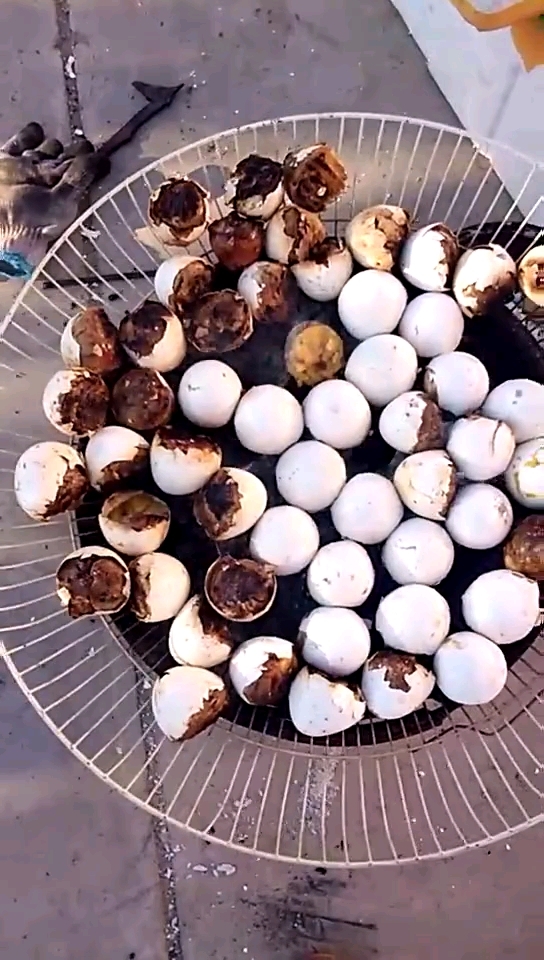 烤毛蛋  老香了