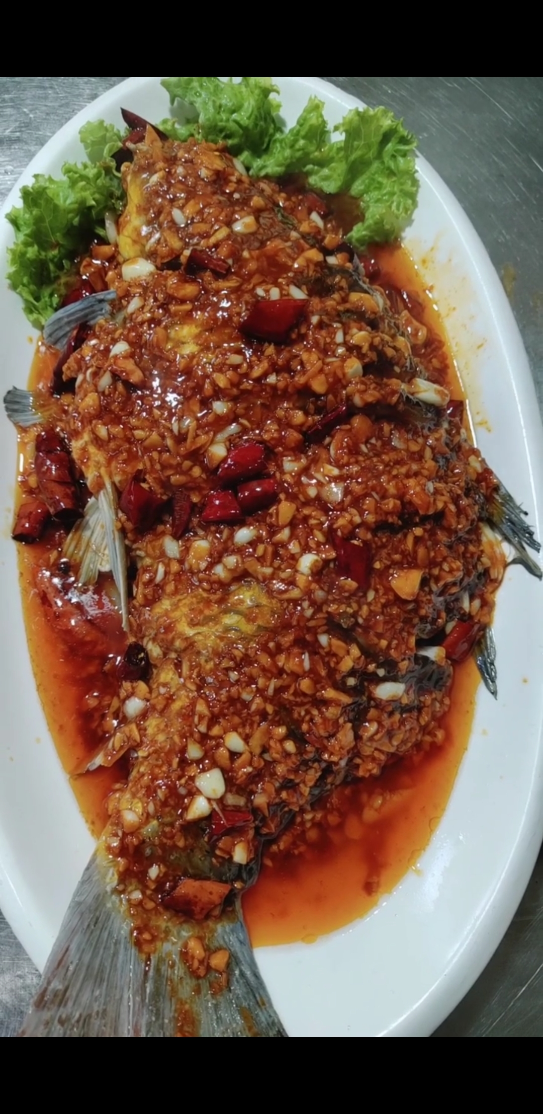 蒜香大鲤鱼!