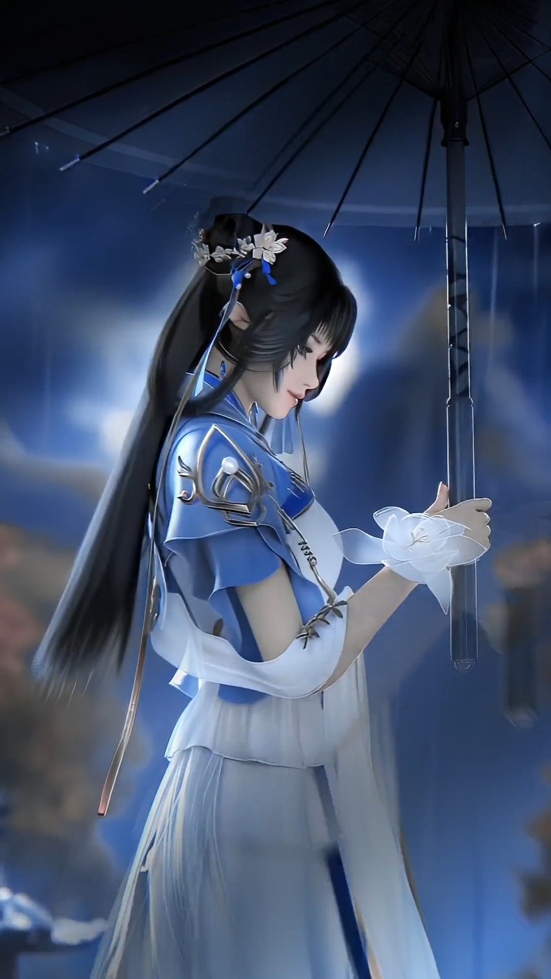 都说游戏cg里的女神比动漫里的好看,真的吗 #梦幻诛仙手游 #游戏cg-度