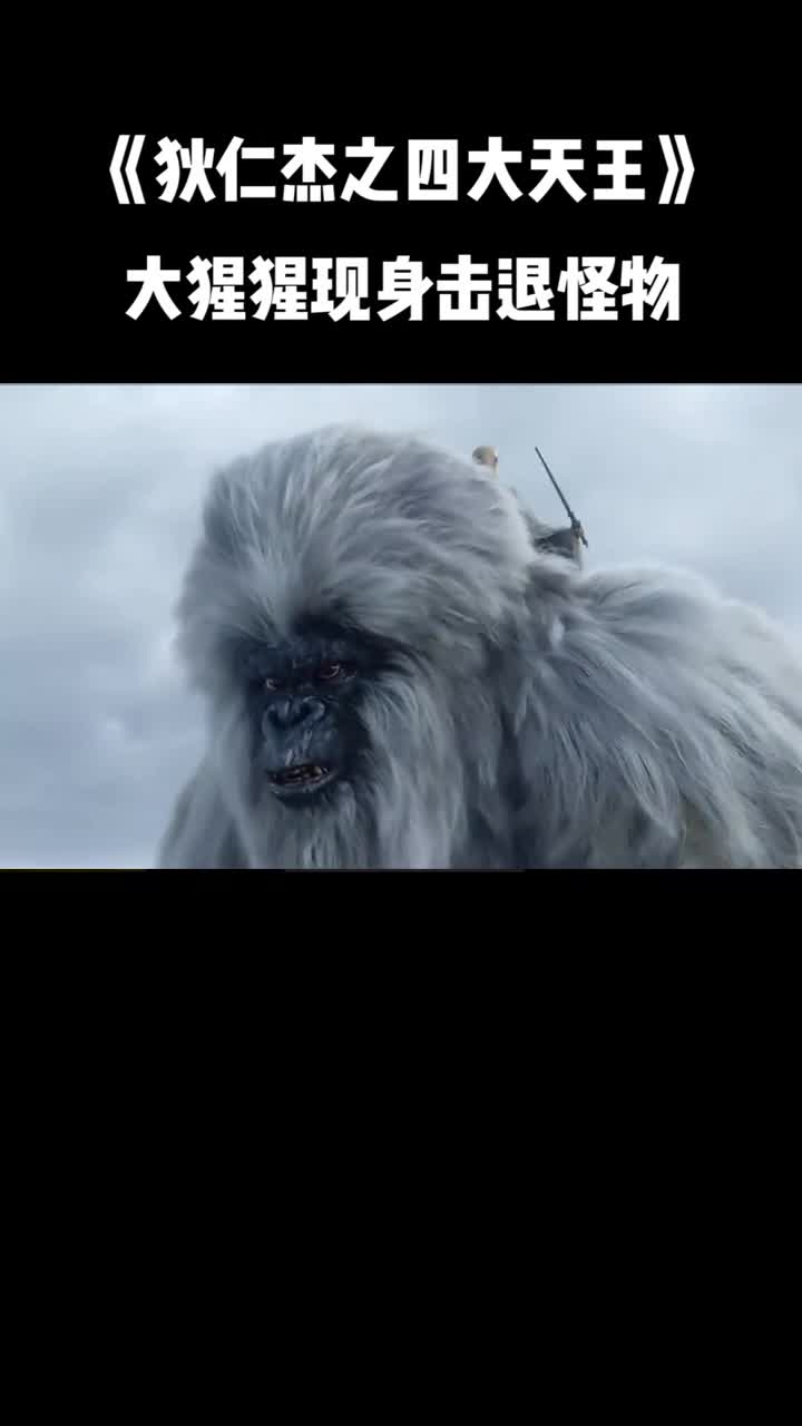 狄仁杰之四大天王大猩猩现身击退空中飞舞的魔龙