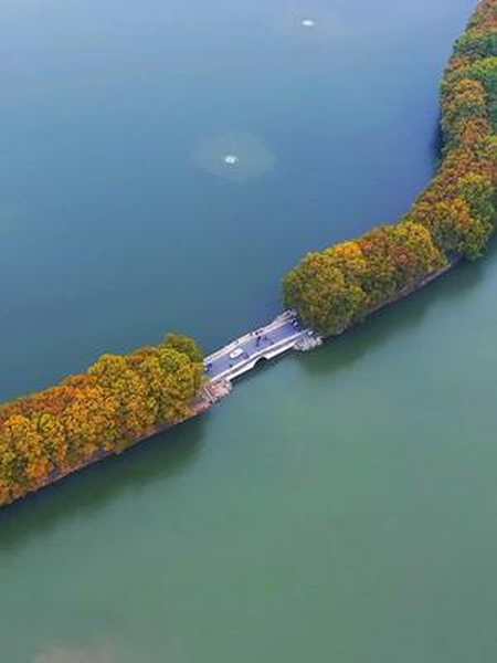 我的航拍时刻江西九江甘棠湖小坝