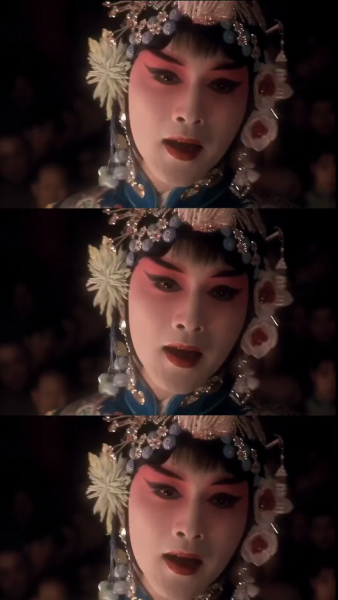 张国荣#我只看重程蝶衣最后一次为段小楼勾脸 那一刻世界都安静了