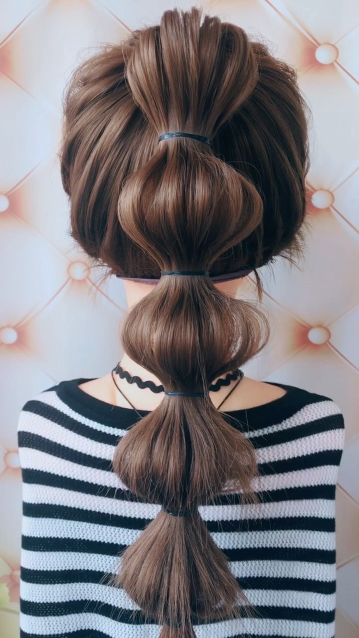 最爱的一款灯笼发型,喜欢的宝宝帮娜姐点点谢谢你的支持