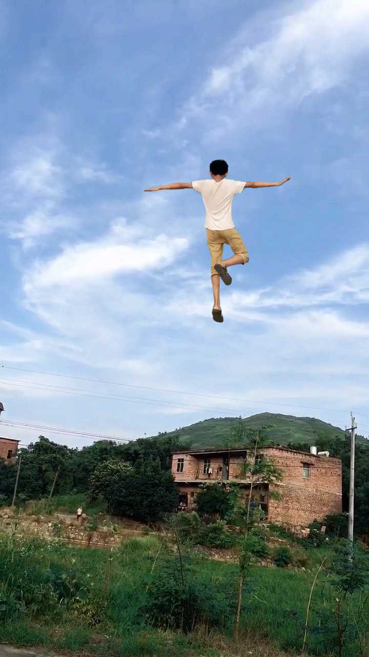 体验飞一般的感觉.