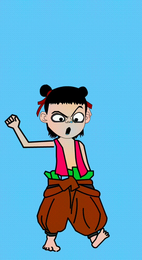 搞笑动漫#哪吒生气起来很可怕