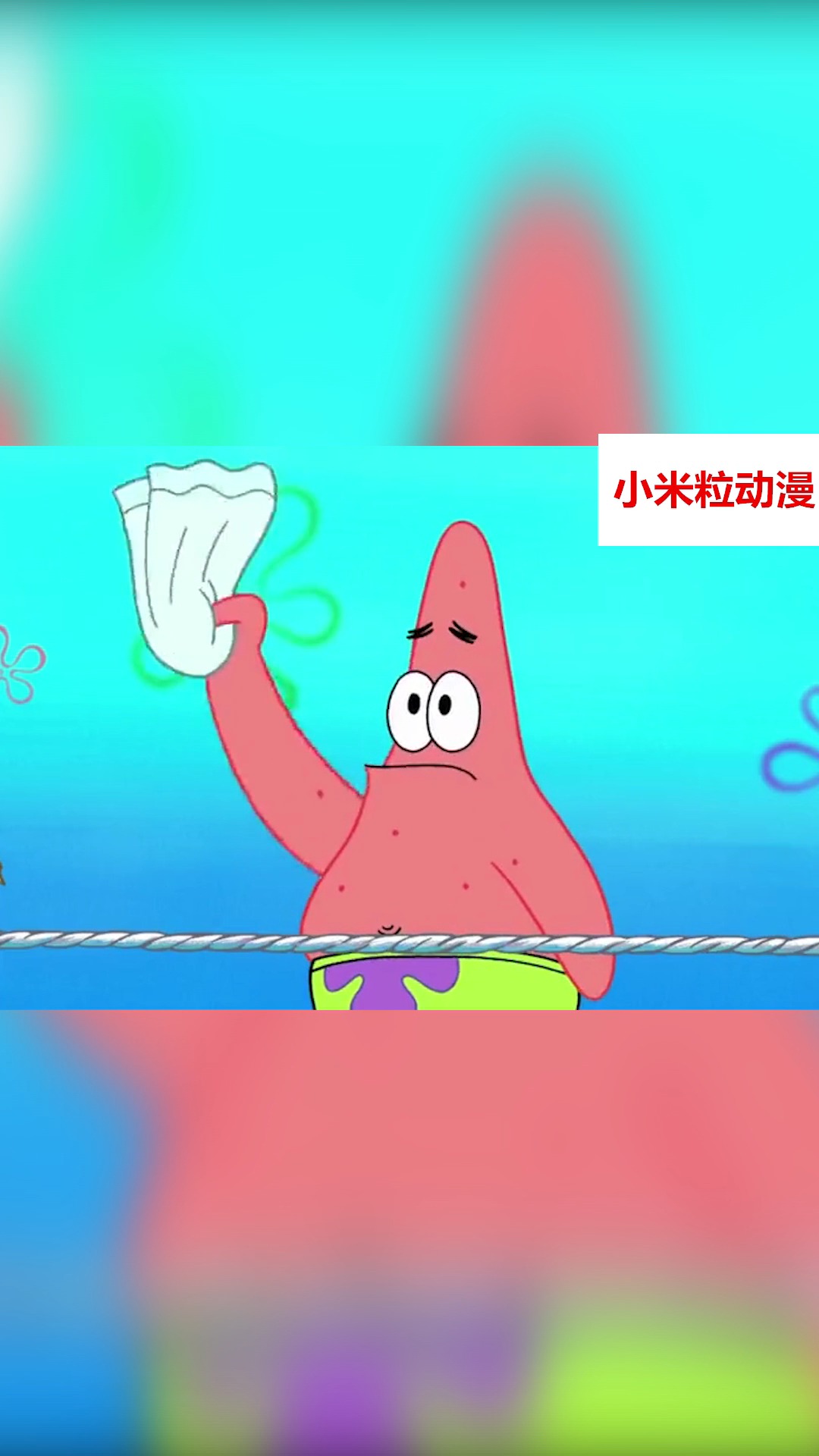 海绵宝宝派大星#海绵宝宝和枕头进行拳击比赛,派大星当裁判