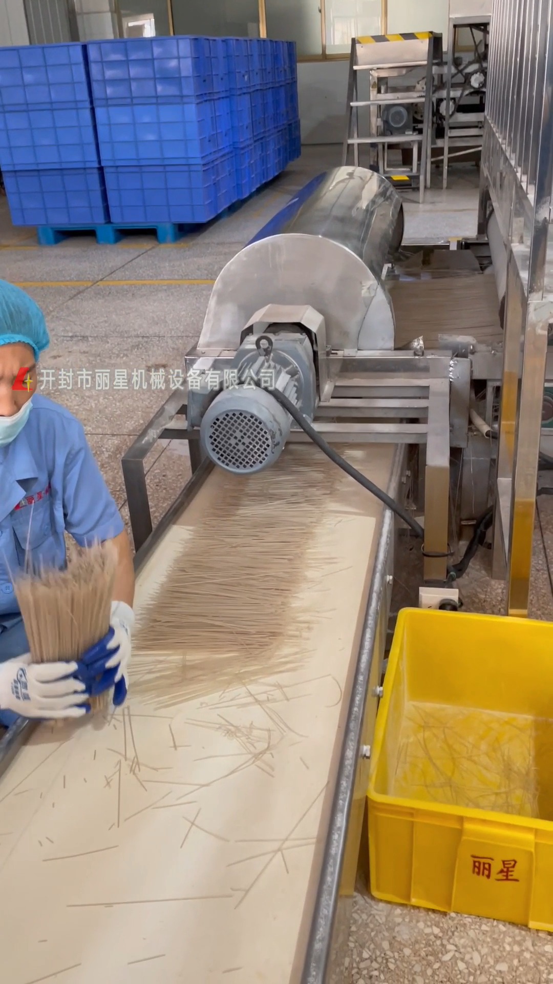 红薯粉条加工设备#机器加工粉条的设备,红薯粉条机出成品长短一致