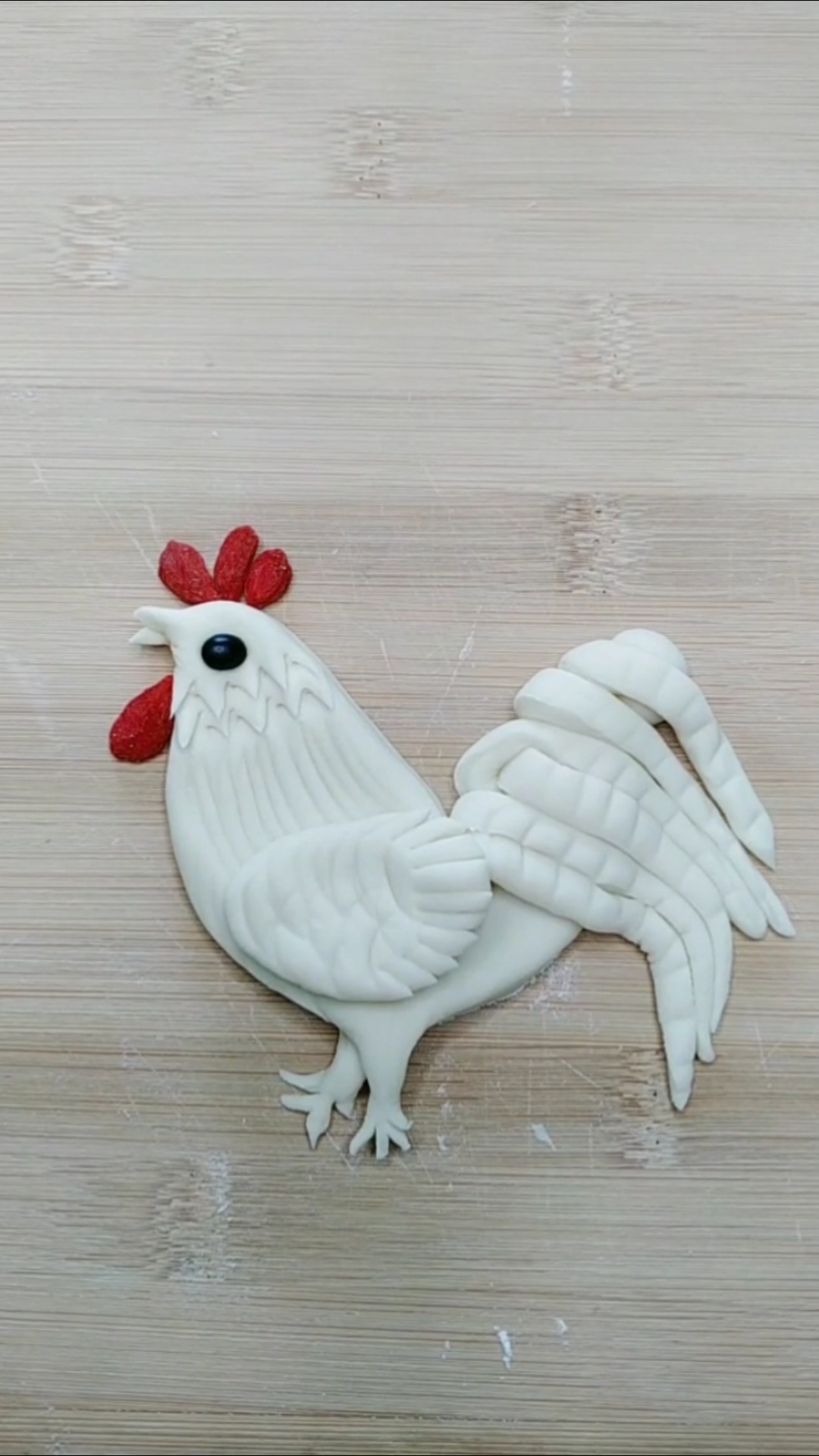 赵孟楷书#大公鸡馒头