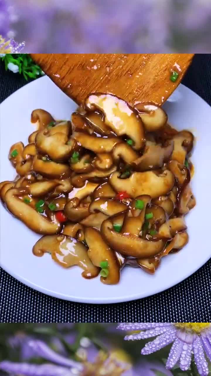 蚝油香菇这样炒.简单好吃超下饭